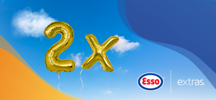 x2 gouden ballonnen